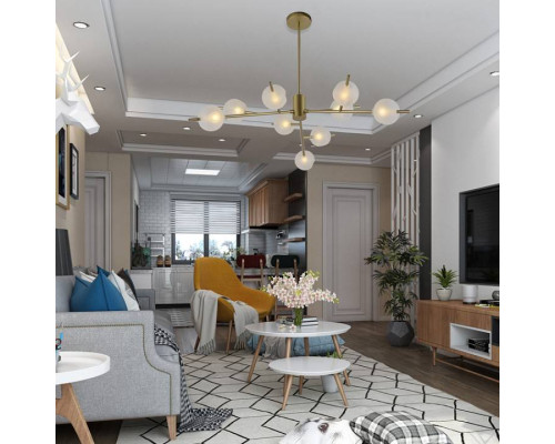 Люстра на штанге ImperiumLoft Vide VIDE01