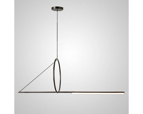 Подвесной светильник Imperiumloft Suspension Cercle Et Trait – Graphite Satine 40.1282-0