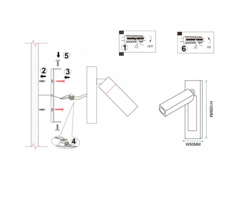Бра Imperiumloft Chelsom 44,949