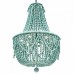 Подвесная люстра Imperiumloft Chanteuse Chandelier Turquoise 40.1993-1