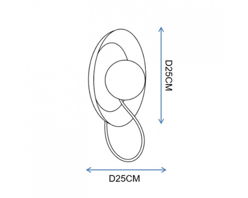 Бра Imperiumloft MARGOTT Black margott-wall01