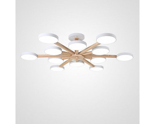 Люстра на штанге Imperiumloft TURNA White TURNA-B01