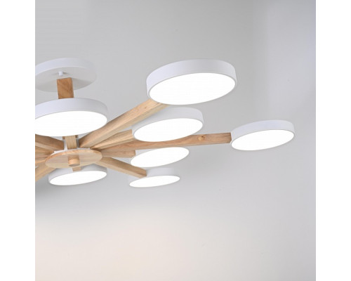 Люстра на штанге Imperiumloft TURNA White TURNA-B01