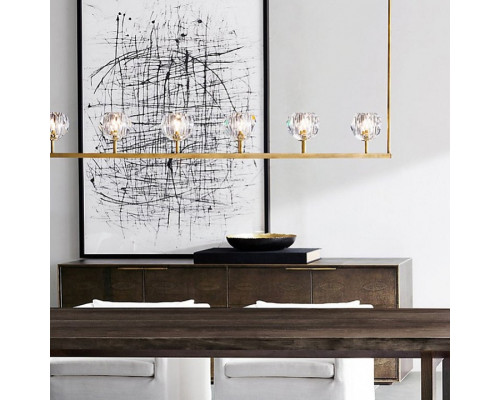 Светильник на штанге Imperiumloft RH Boule De Cristal Linear 40,1222