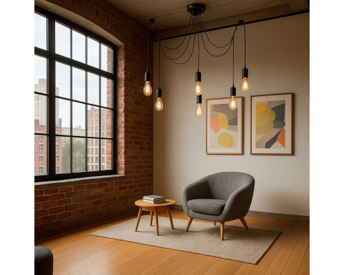 Подвесная люстра Imperiumloft  Spider01