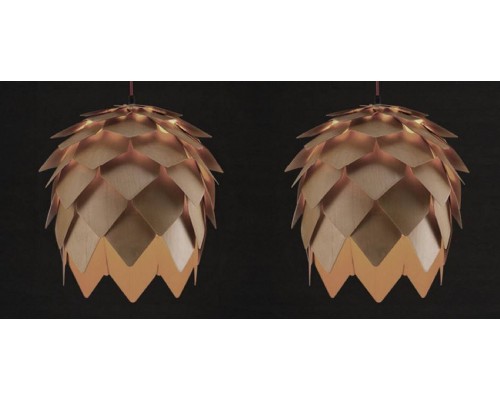 Подвесной светильник Imperiumloft Crimea Pine Cone Natural Wood 40.510