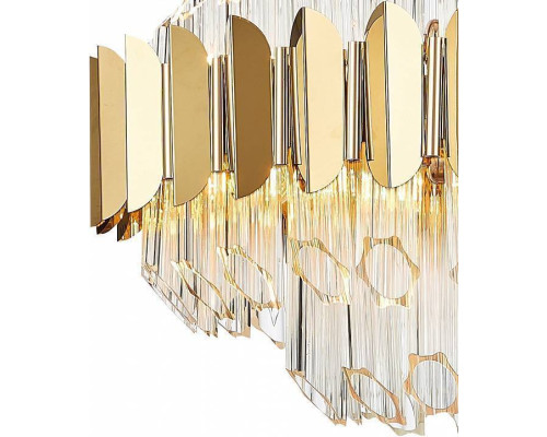 Подвесная люстра Natali Kovaltseva Rivera 81443/8C GOLD