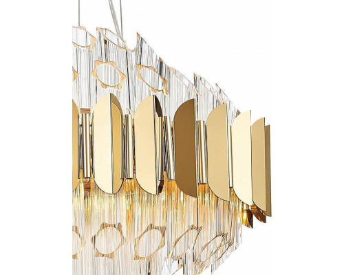 Подвесная люстра Natali Kovaltseva Rivera 81443/8C GOLD