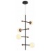 Люстра на штанге Natali Kovaltseva LOFT LED LED LAMPS 81338 GOLD BLACK