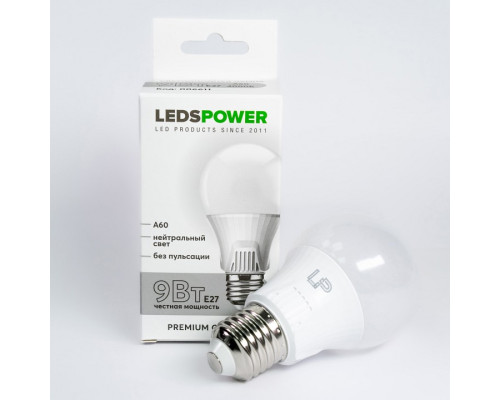 Лампа светодиодная LEDS POWER A60 006611