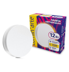 Лампа светодиодная Luminarte  GX53 12Вт 3000K LSTD-GX-12W3KGX53