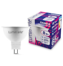 Лампа светодиодная Luminarte  GU5.3 8Вт 4000K LSTD-MR16-8W4KGU5.3