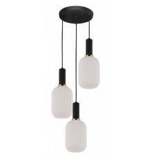 Подвесной светильник LUMINA DECO Rico LDP 1218-3 WT+BK