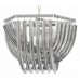 Подвесная люстра LUMINA DECO Boscone LDP 7044-550 CHR+GY