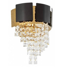 Накладной светильник LUMINA DECO MOLINA LDW 7045-2 BK+GD