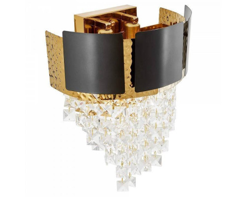 Накладной светильник LUMINA DECO MOLINA LDW 7045-2 BK+GD