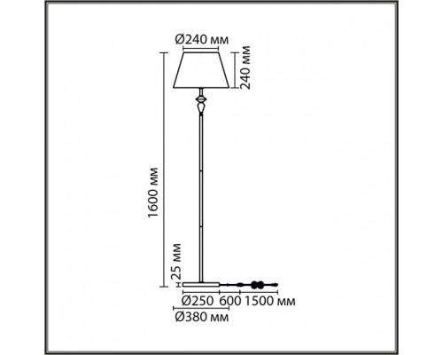 Торшер Lumion VERMONT 8274/1F