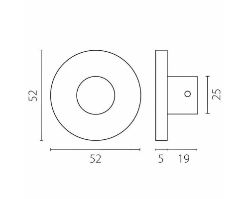 Основание на штанге Lightstar Linea 506487