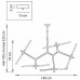 Подвесная люстра Lightstar Struttura 742103