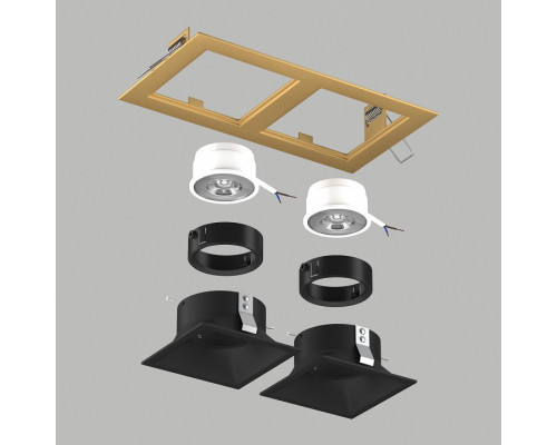 Встраиваемый светильник Lightstar Domino D5230707BMOD