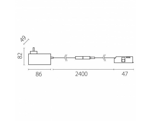 Блок питания Lightstar Linea LP48W506197