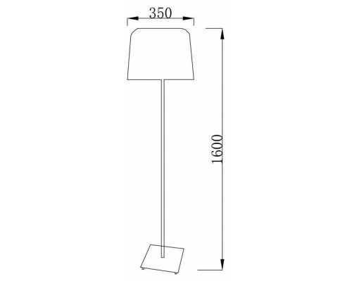 Торшер Lucia Tucci Bristol F894.1