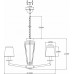 Подвесная люстра Moderli Anna V2671-6P
