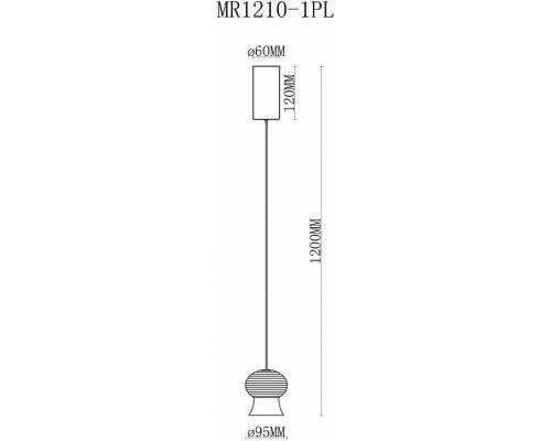 Подвесной светильник MyFar Jane MR1210-1PL