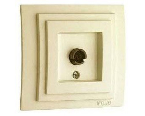 ТВ-розетка Mono Electric Larissa 103-171705-138