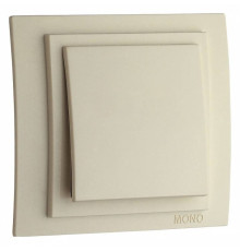 Выключатель одноклавишный Mono Electric Larissa 103-171725-100