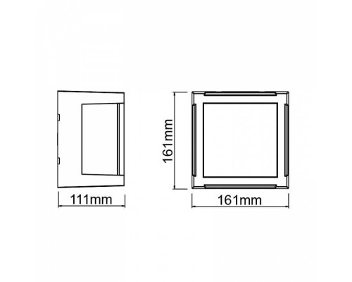 Накладной светильник Mantra Creek 8851