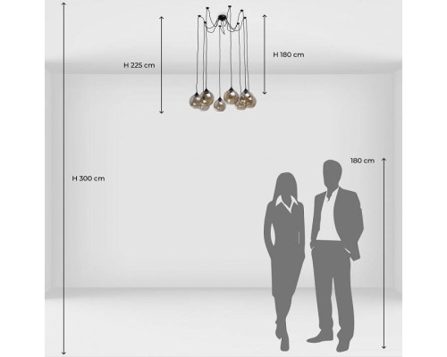 Подвесной светильник DeMarkt Фьюжн 392016208