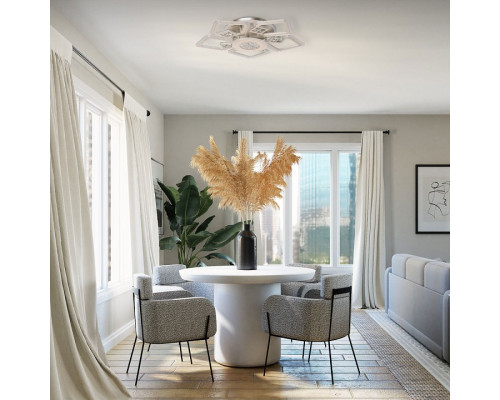 Потолочная люстра De City Мадлен 7xE14 424016107