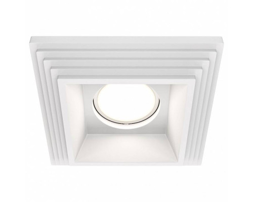 Встраиваемый светильник Maytoni Gyps Modern DL005-1-01-W-1