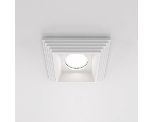 Встраиваемый светильник Maytoni Gyps Modern DL005-1-01-W-1