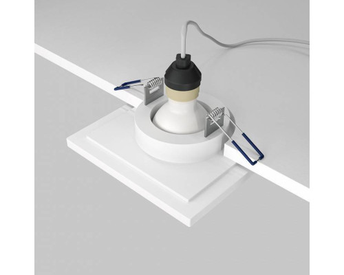 Встраиваемый светильник Maytoni Gyps Modern DL005-1-01-W-1