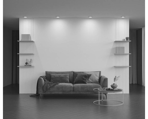 Встраиваемый светильник Maytoni Gyps Modern DL005-1-01-W-1