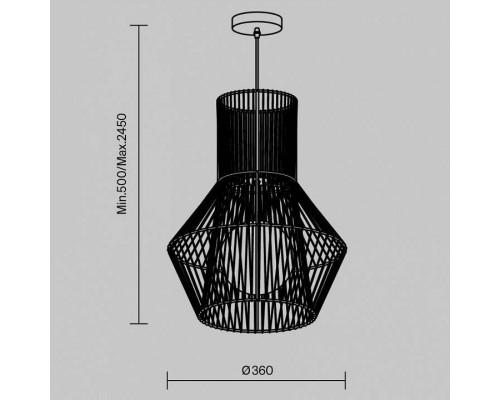 Подвесной светильник Freya Cottage FR5405PL-01W