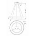 Подвесной светильник Maytoni Rim MOD058PL-L74W4K