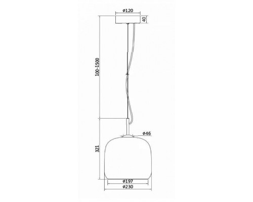 Подвесной светильник Maytoni Madmen MOD128PL-L6SG