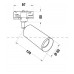 Светильник на штанге Maytoni Focus TR028-3-GU10-B