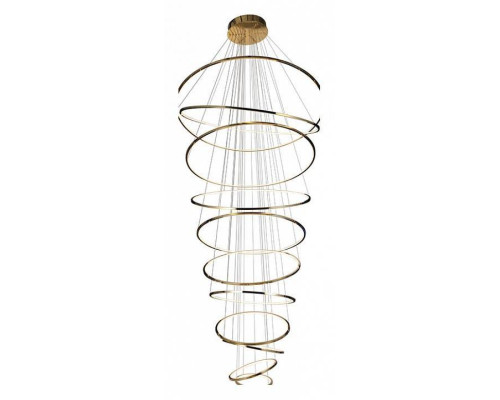 Подвесная люстра Newport 15000 15211/S champagne  gold