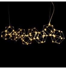 Подвесная люстра O-LUCE Bjork в линию без вставок 10964-5