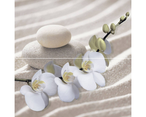 PWU09RLX1 панно из 2 плиток Relax 498*500*7,5 (4 к-та в коробке)