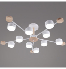 Люстра на штанге 03751-0.3-10 WT+WOOD GX53
