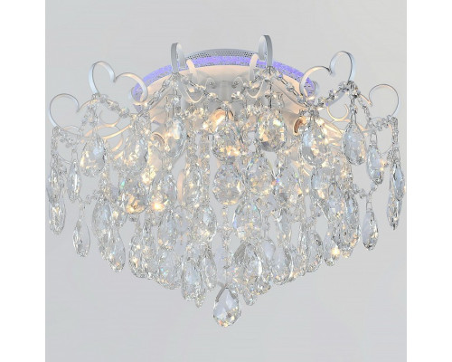 Люстра на штанге De Markt 04024-0.3-06 WH+SILVER PN+RGB