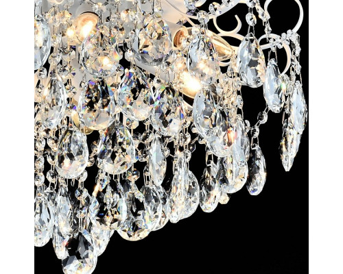 Люстра на штанге De Markt 04024-0.3-06 WH+SILVER PN+RGB