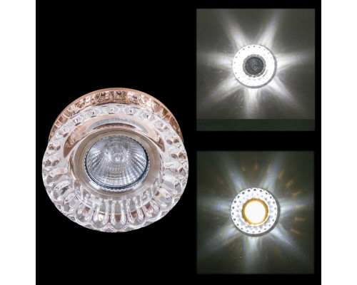 Встраиваемый светильник  04255-9.0-001D MR16+LED3W TEA