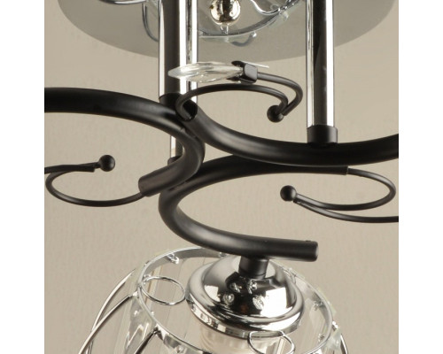 Люстра на штанге De Markt 04631-0.3-03 CR+BK