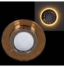 Встраиваемый светильник  16312-9.0-001LF MR16+LED3W TEA